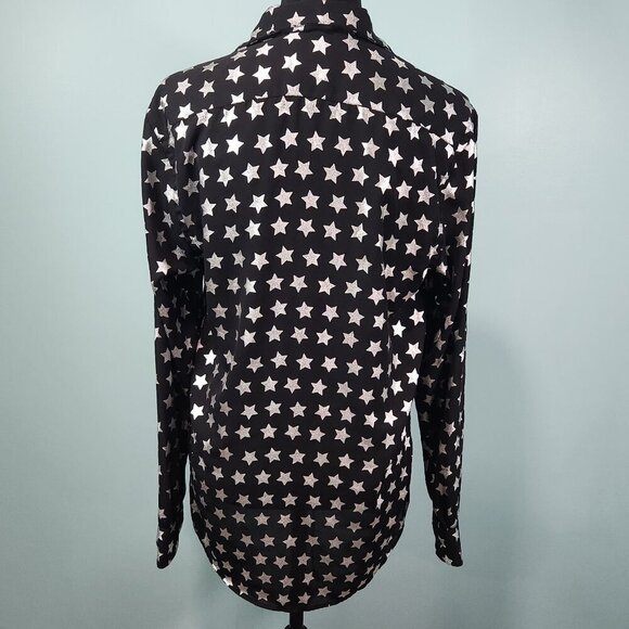 Zara Star Print Long Sleeve Button-Down Blouse Small
Lot I - Picture 3 of 7